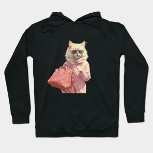 your kitty is tired of this shit Hoodie